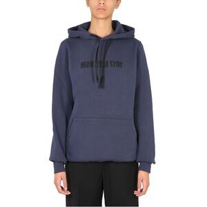1017 ALYX 9SM Women's Logo Print Hoodie Women BLUE Sweaters & Knitwear